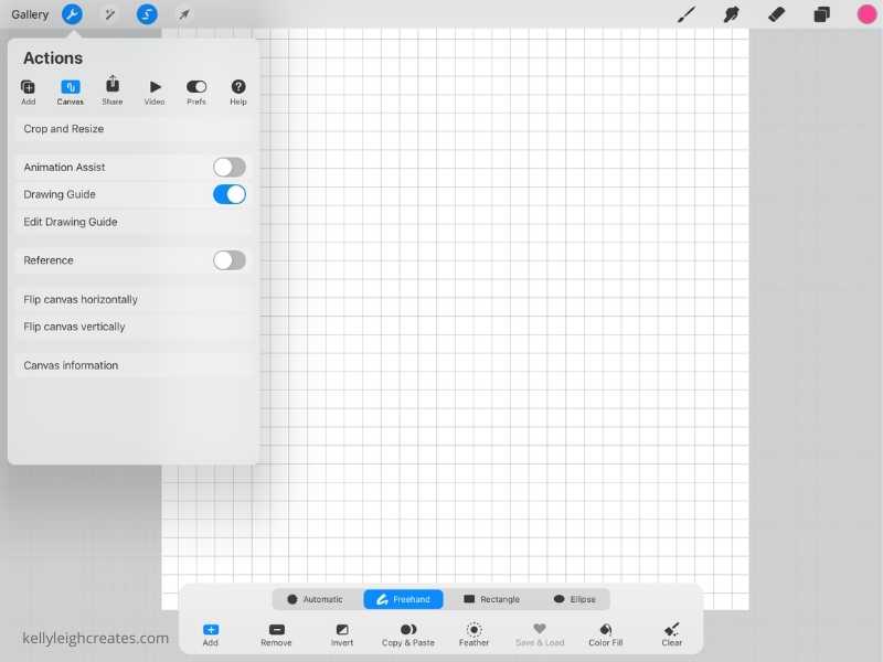 How to Use Symmetry in Procreate Kelly Leigh Creates