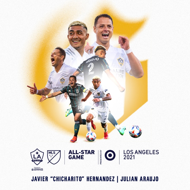 Chicharito y Julian Araujo han sido seleccionados para el MLS ALL Star
