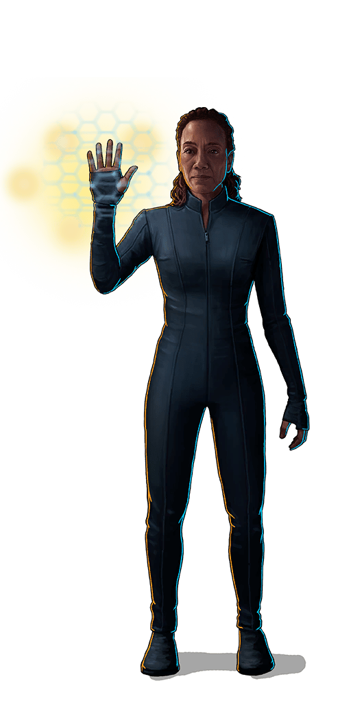 Displaced Gabrielle Burnham