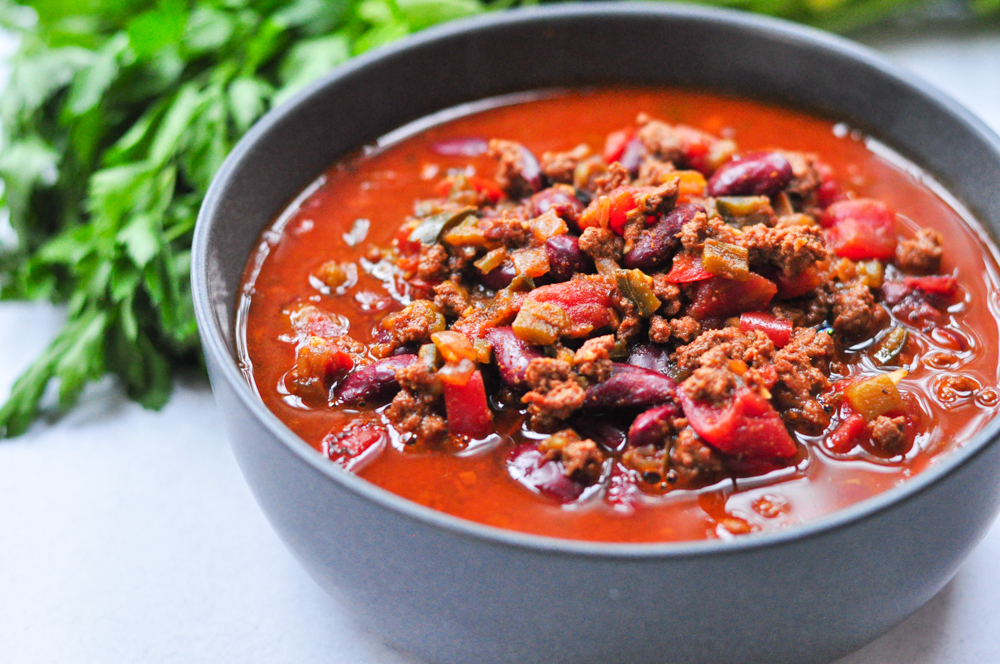 Ground Beef Chili Kelly's Clean Kitchen