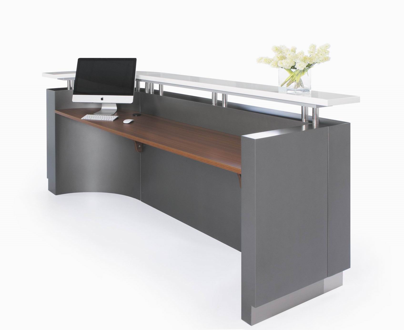 Executive JShaped Reception Desk Kelly's Office Furniture