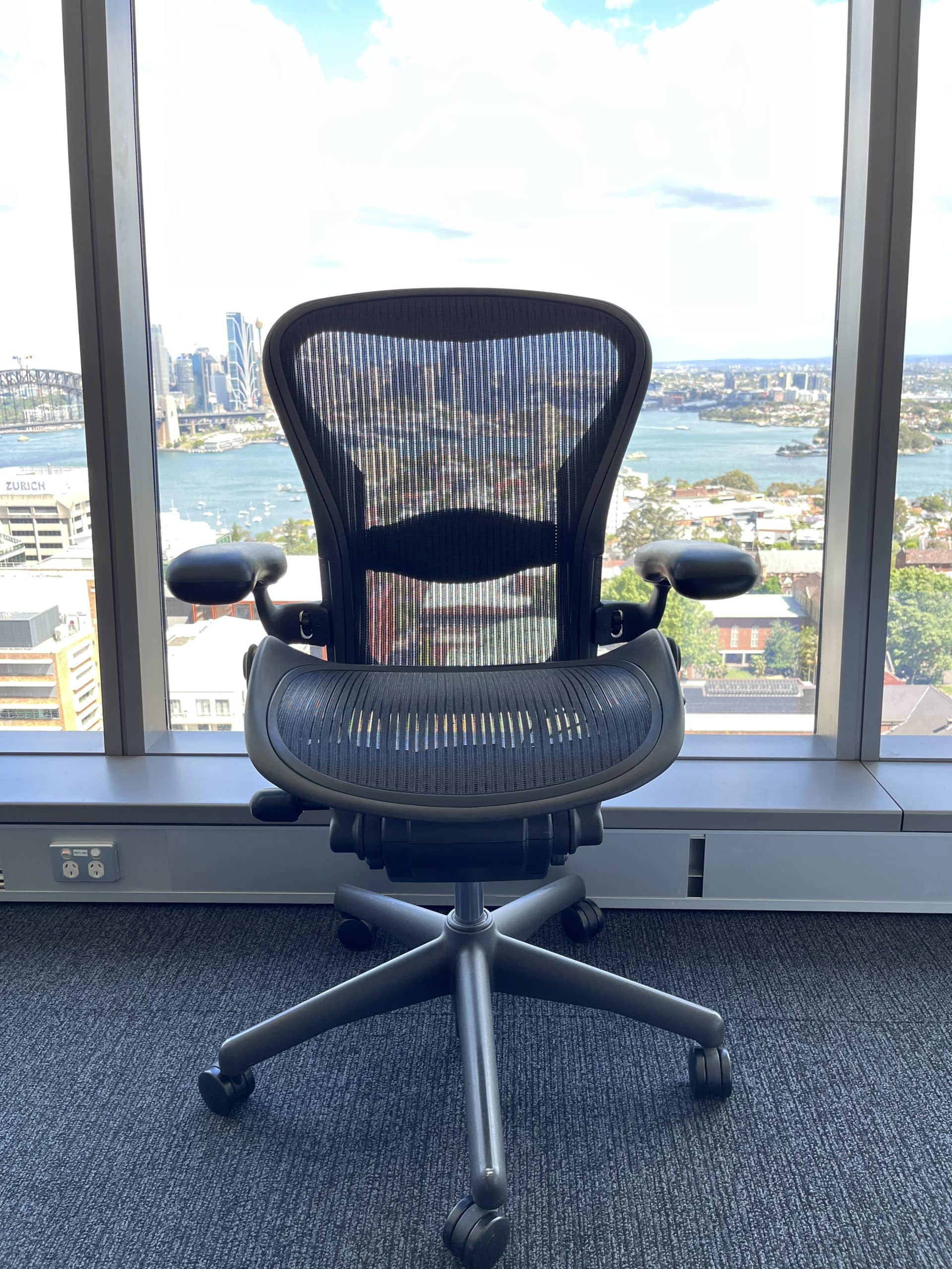 Aeron Original Herman Miller Second Hand Chair (Size B)