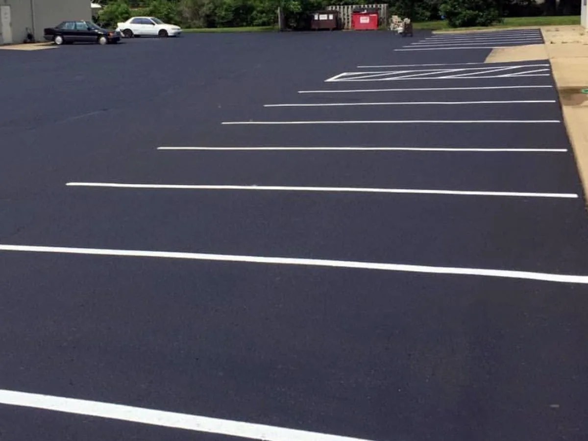 Commercial Parking Lot Line Striping Service Fort Washington