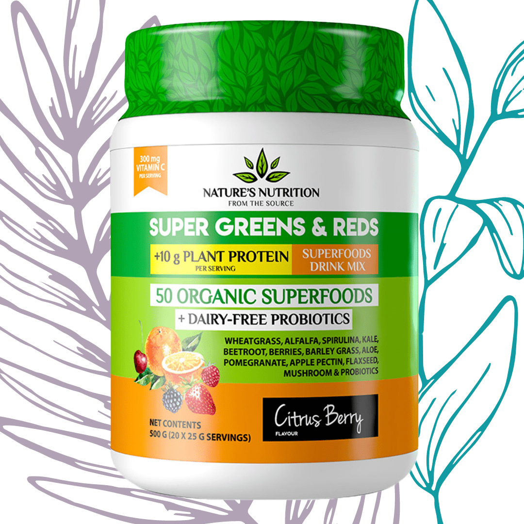 Nature’s Nutrition Super Greens & Reds & Protein