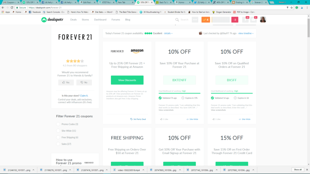 My Favorite Ways To Find Forever 21 Promo Codes Kellys Thoughts On Things