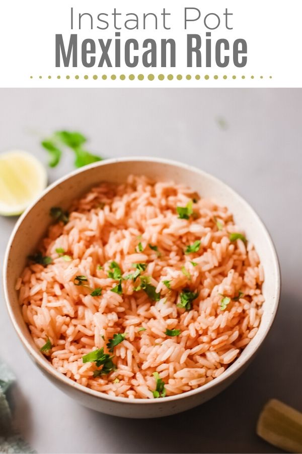 Instant Pot Mexican Rice Recipe