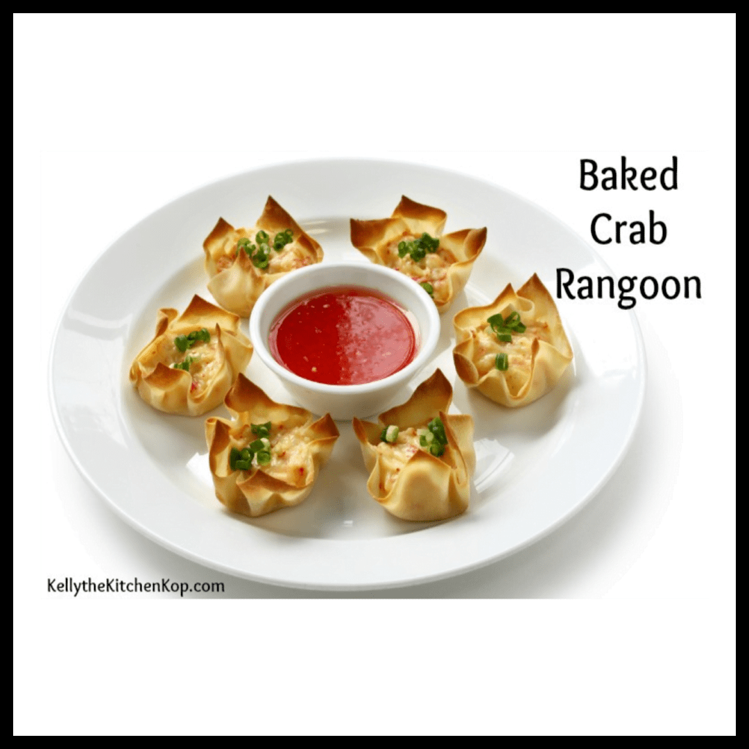 Baked Crab Rangoon Kelly the Kitchen Kop