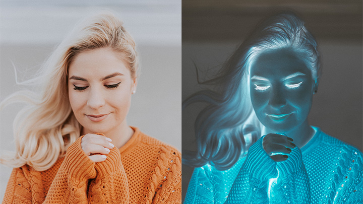 negative positive Lightroom presets