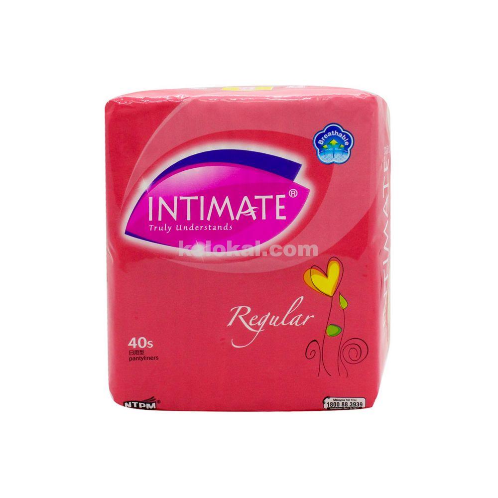 INTIMATE REGULAR PANTYLINERS 40S