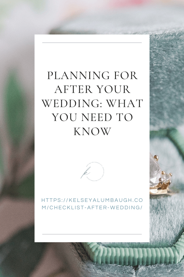 Planning for after your wedding day What you need to know Missouri