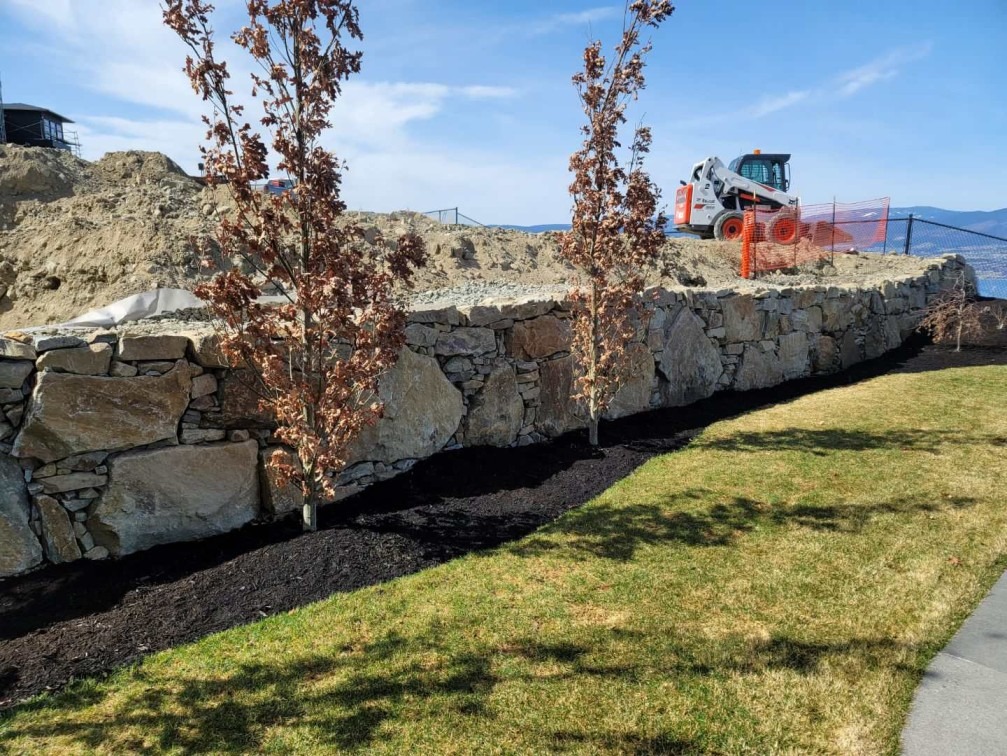 Kelowna Landscaping & Rock Wall Photo Gallery Kelstone Contracting™