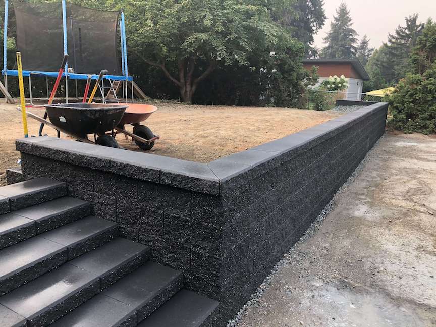 Block Retaining Walls Kelowna Kelstone Contracting