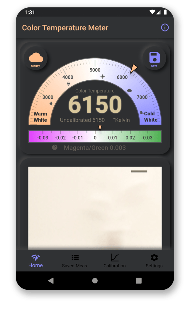 Color Temperature Kelvin Meter