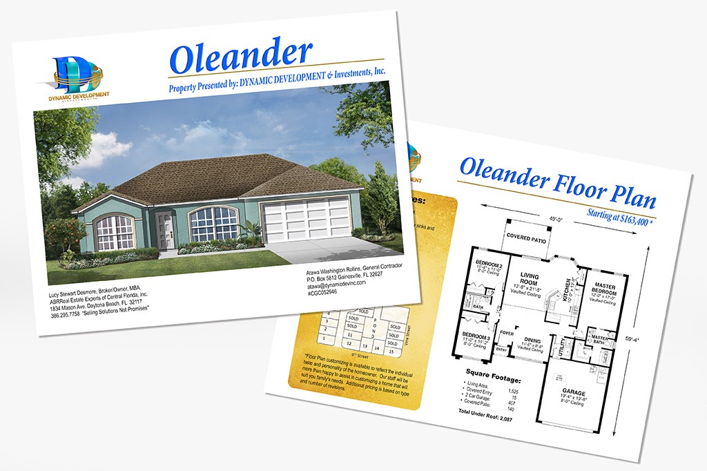 Builder Brochure Design Kemp 3D