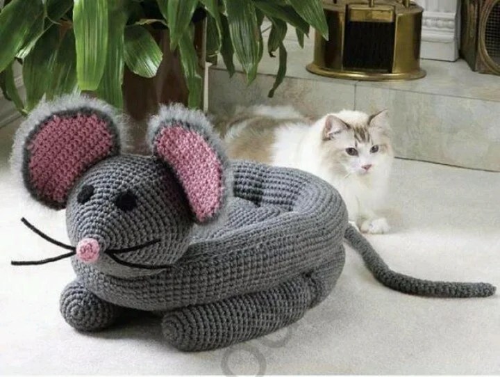 ¡Alerta catlovers! camas para gatos en trapitos y tejidos increíbles