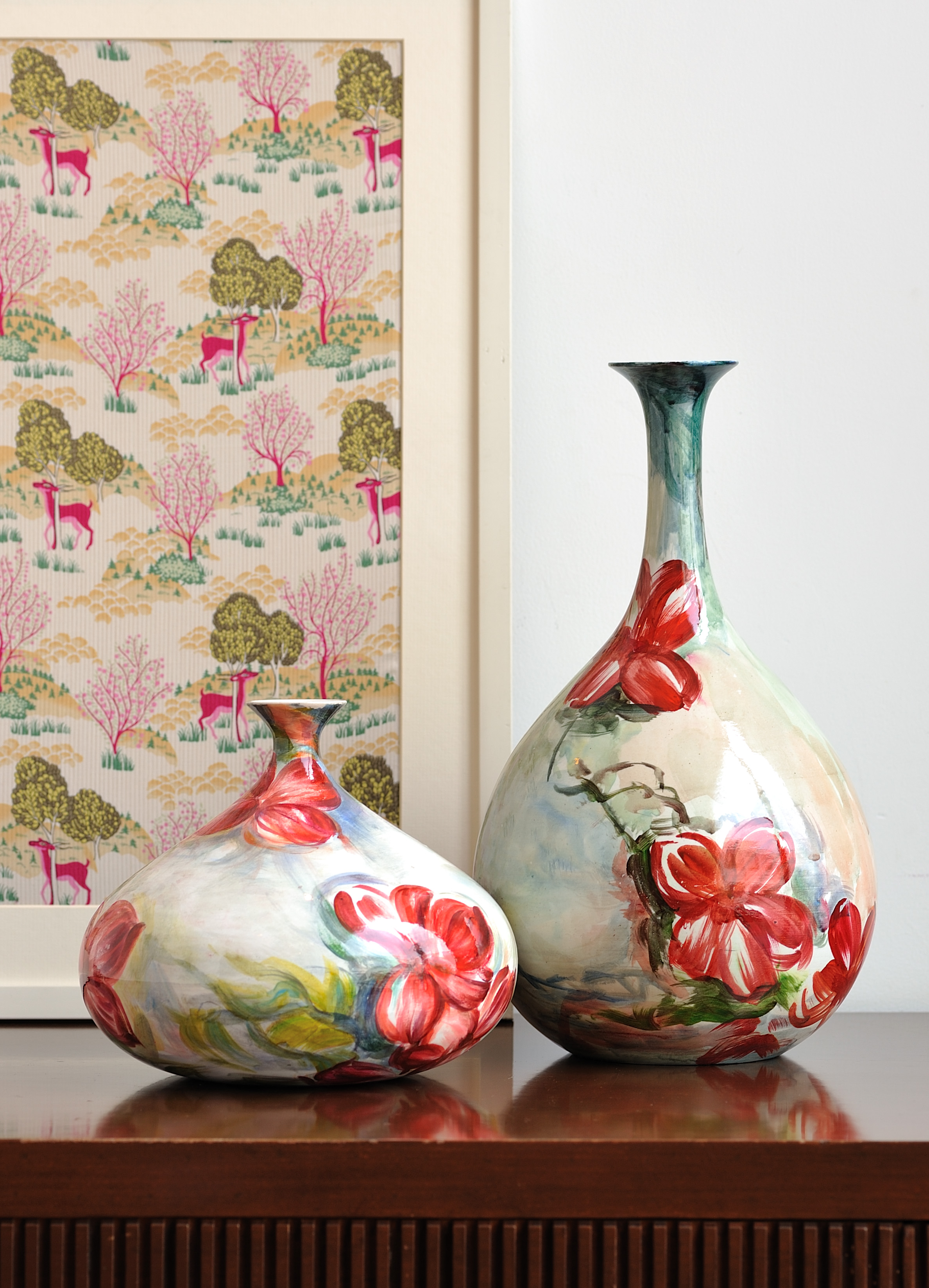 Home Decor Elvy Lifestyle Launches Ambriosa Collection Of Hand Painted Ceramic Vases From Netherlands The News Hour India By Kenath Jayashankar Menon
