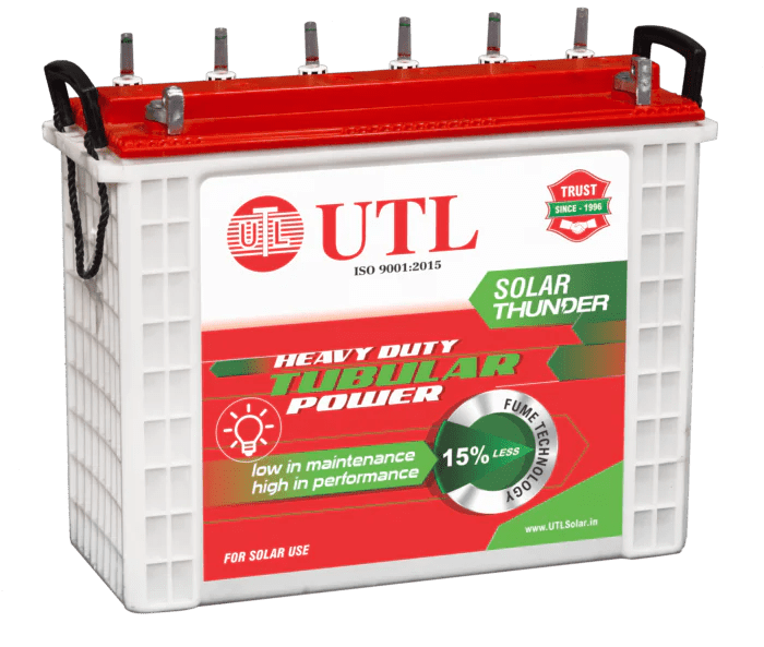 Buy online UTL 150Ah Solar Battery at Best Price in India