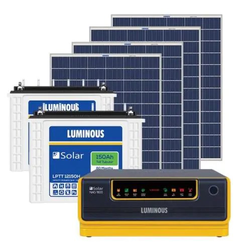 1kW Luminous Solar System Best Price with Panel, Inverter & Battery