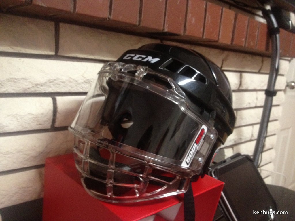 Avision Ahead Polycarbonate Hockey Full Face Shield by the Boulder