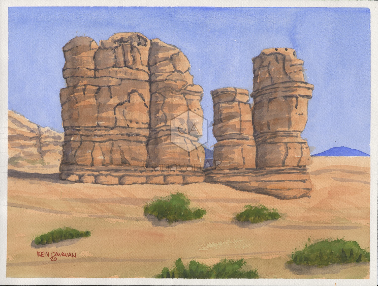 UTAH STATUES 150 CanavanART