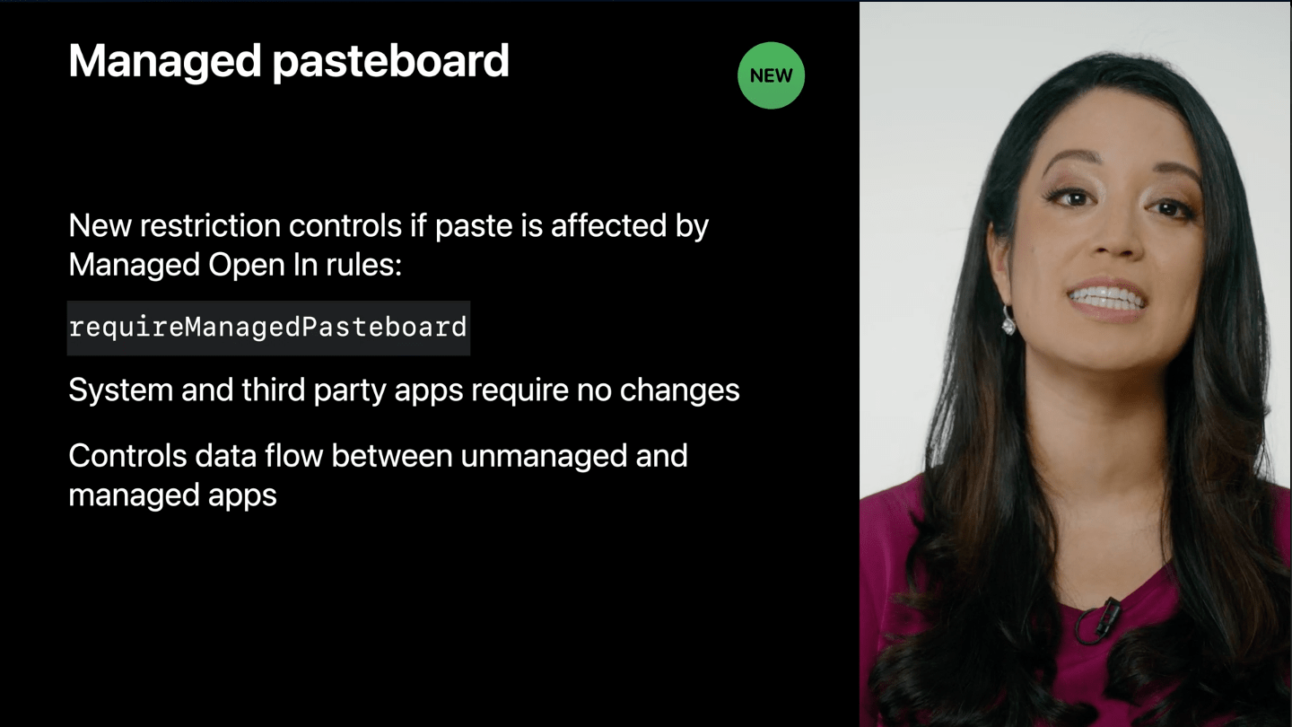WWDC 2021で発表されたエンタープライズ関連の新機能