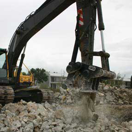 Concrete Pulverizer Concrete Crusher Attachment Kenco