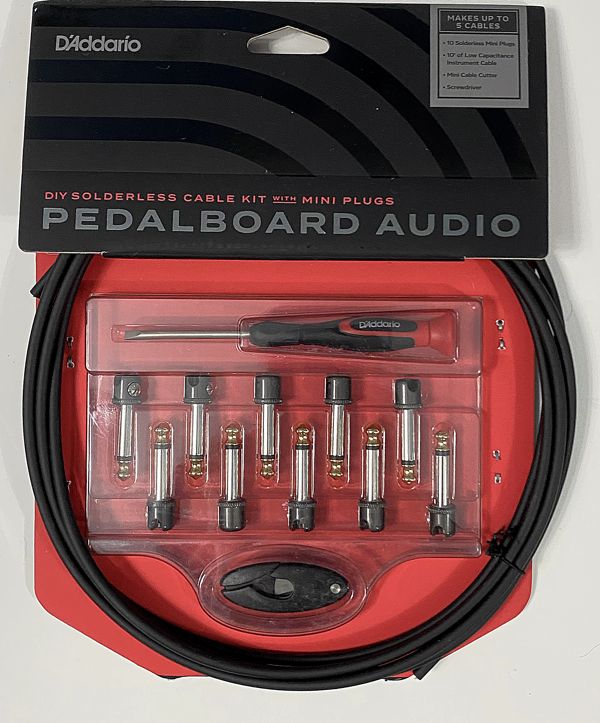 Review D',Addario DIY Solderless Cable Kit with Mini Plugs Kendall