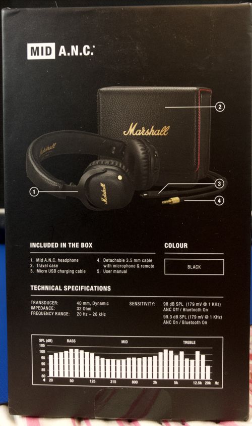Review Marshall Mid ANC Active Noise Cancelling Wireless Bluetooth