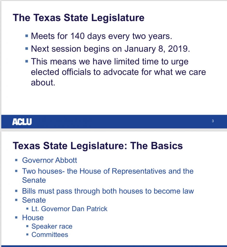 Effective Advocacy in the 86th Texas Legislature Democratic Party of