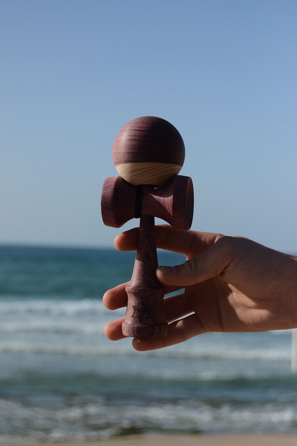 Purple Heart x ASH 70/30 Split Kendama Israel