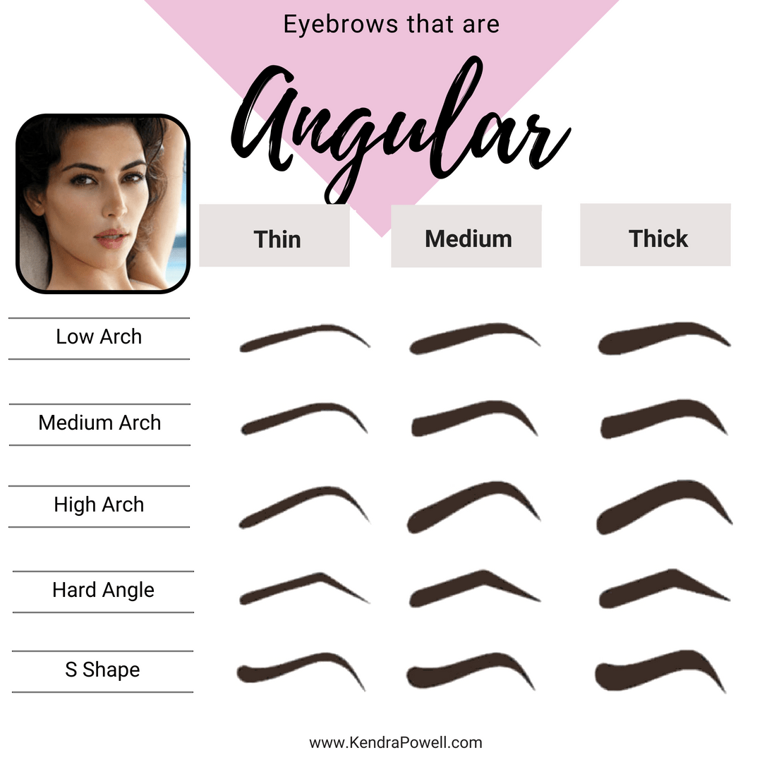 Everything You Need To Know About Eyebrows Makeup & Hair by Kendra
