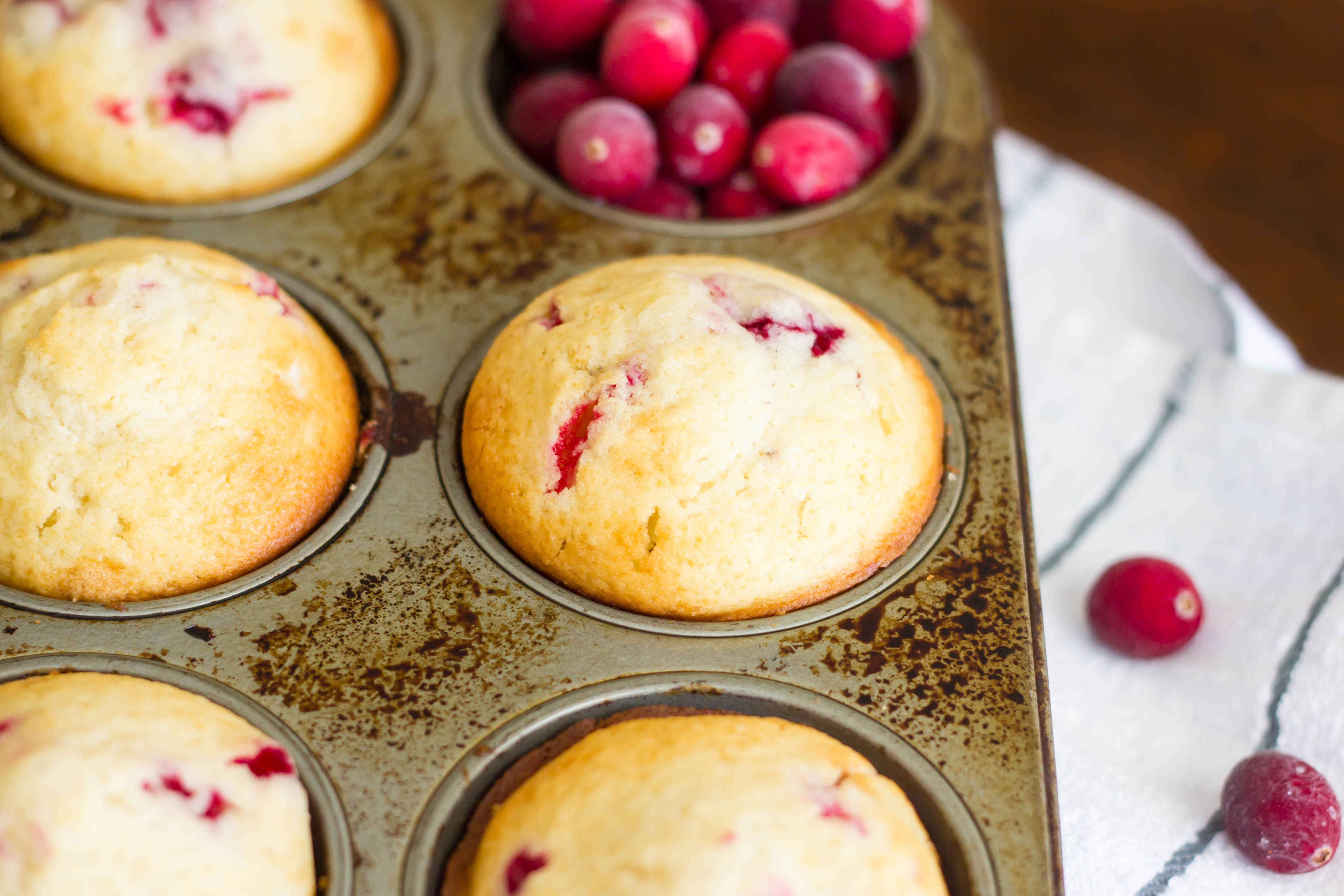 Fresh Cranberry Muffins Kendra's Treats