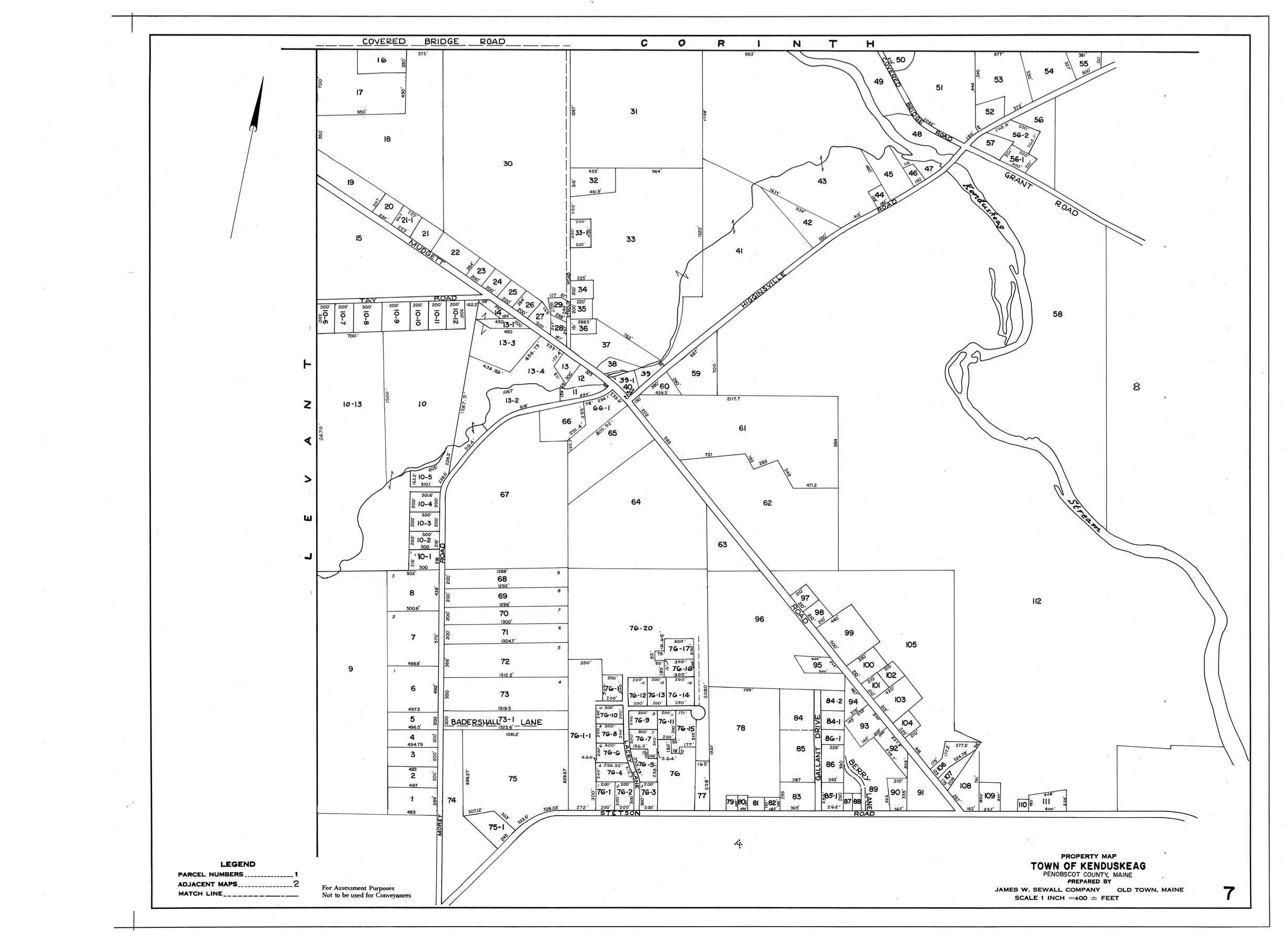 Tax Maps Town of Kenduskeag