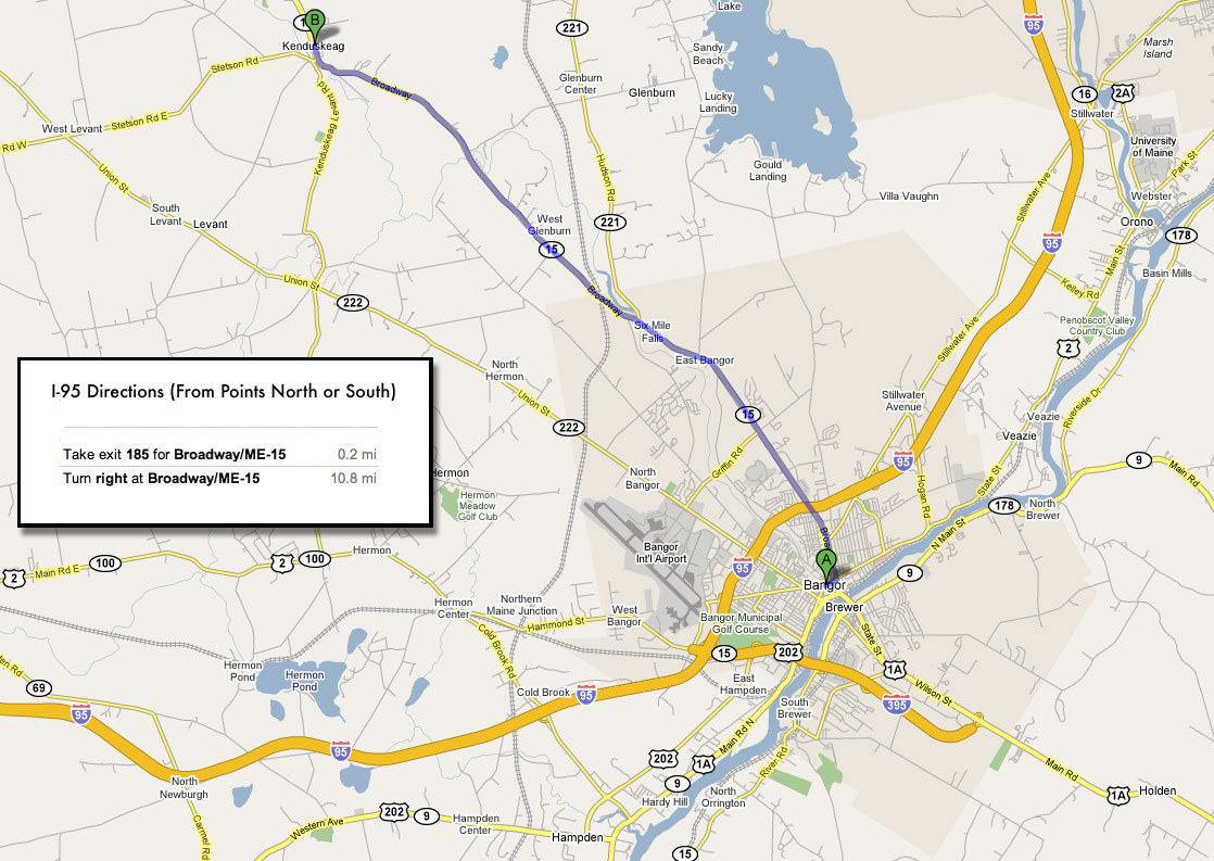 Kenduskeag Stream Canoe Race Information