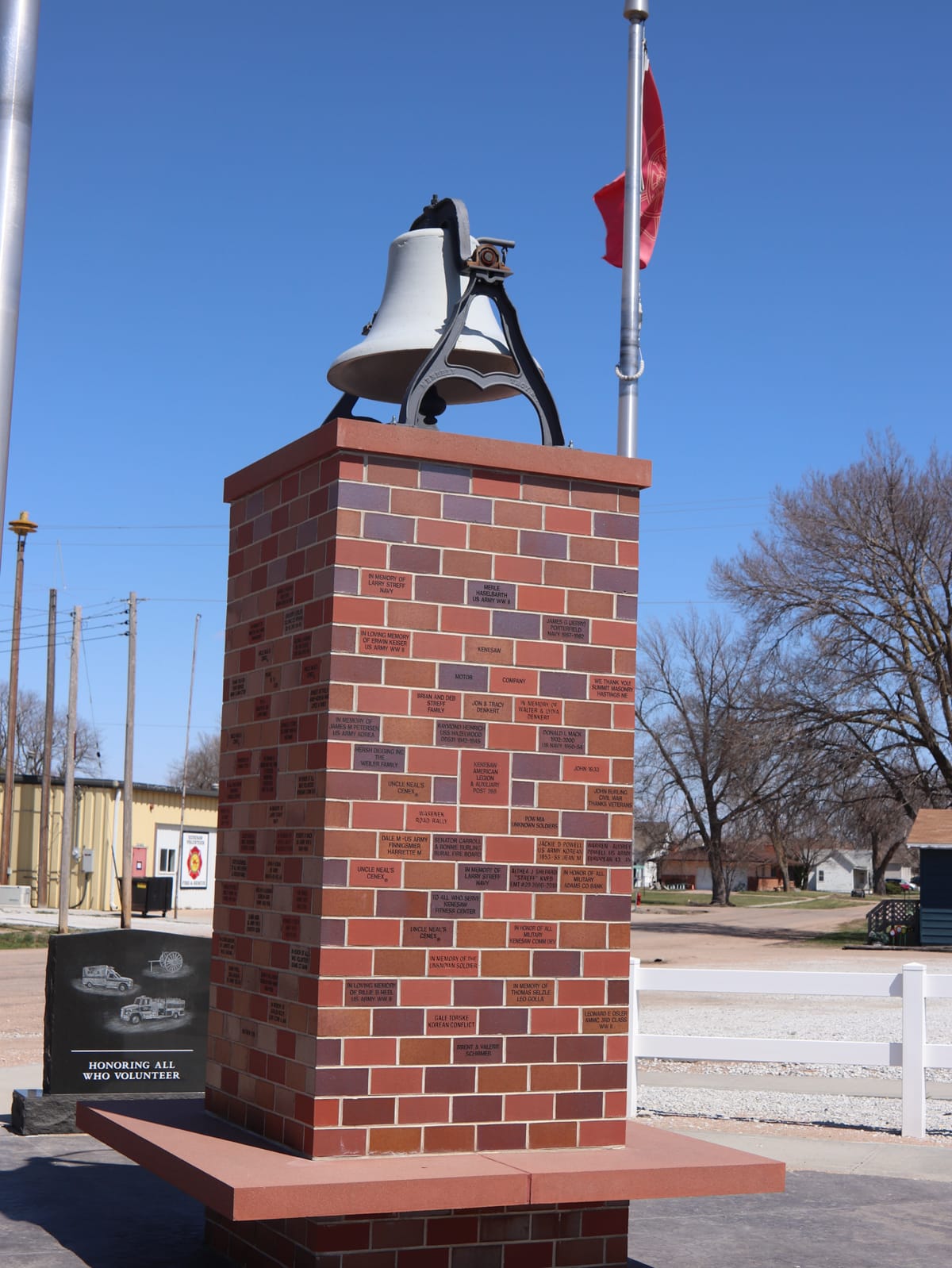 Veterans' & Firefighters' Memorial Kenesaw, Nebraska