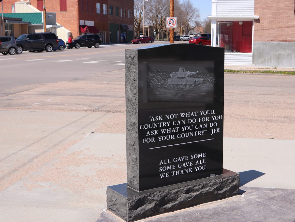 Veterans' & Firefighters' Memorial Kenesaw, Nebraska