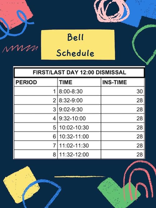 School Dismissal Times Kenesaw Public Schools