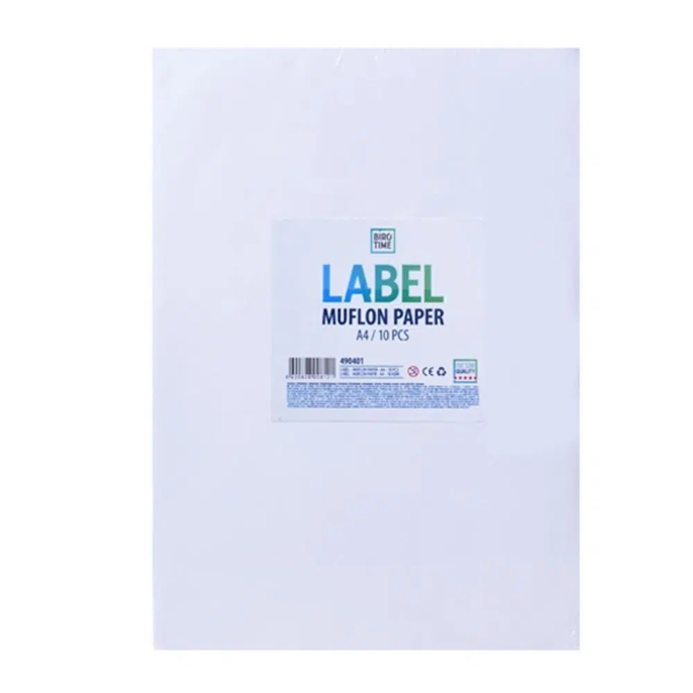 Label, muflon papir, A4, 10K Kengur