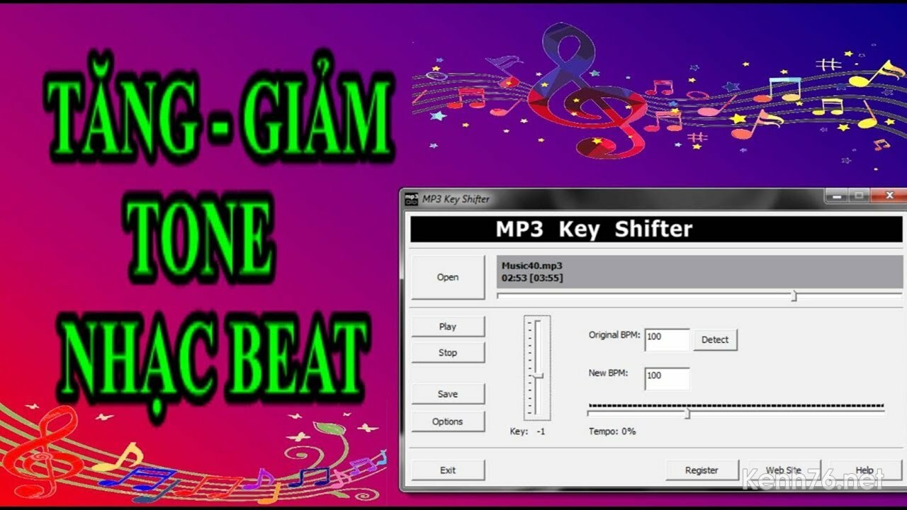 MP3 Key Shifter Full Crack Phần mềm tạo bản thu hoàn hảo