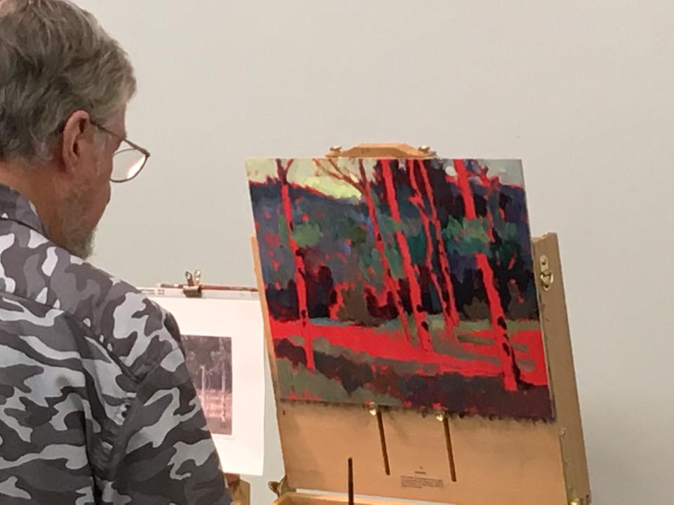 Escape to the Mountains Ken Hosmer Watercolor