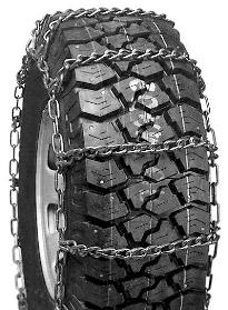 285/75R16, 275/70R17, 275/55R20 Wide Base Single Truck Chain -1 Pair