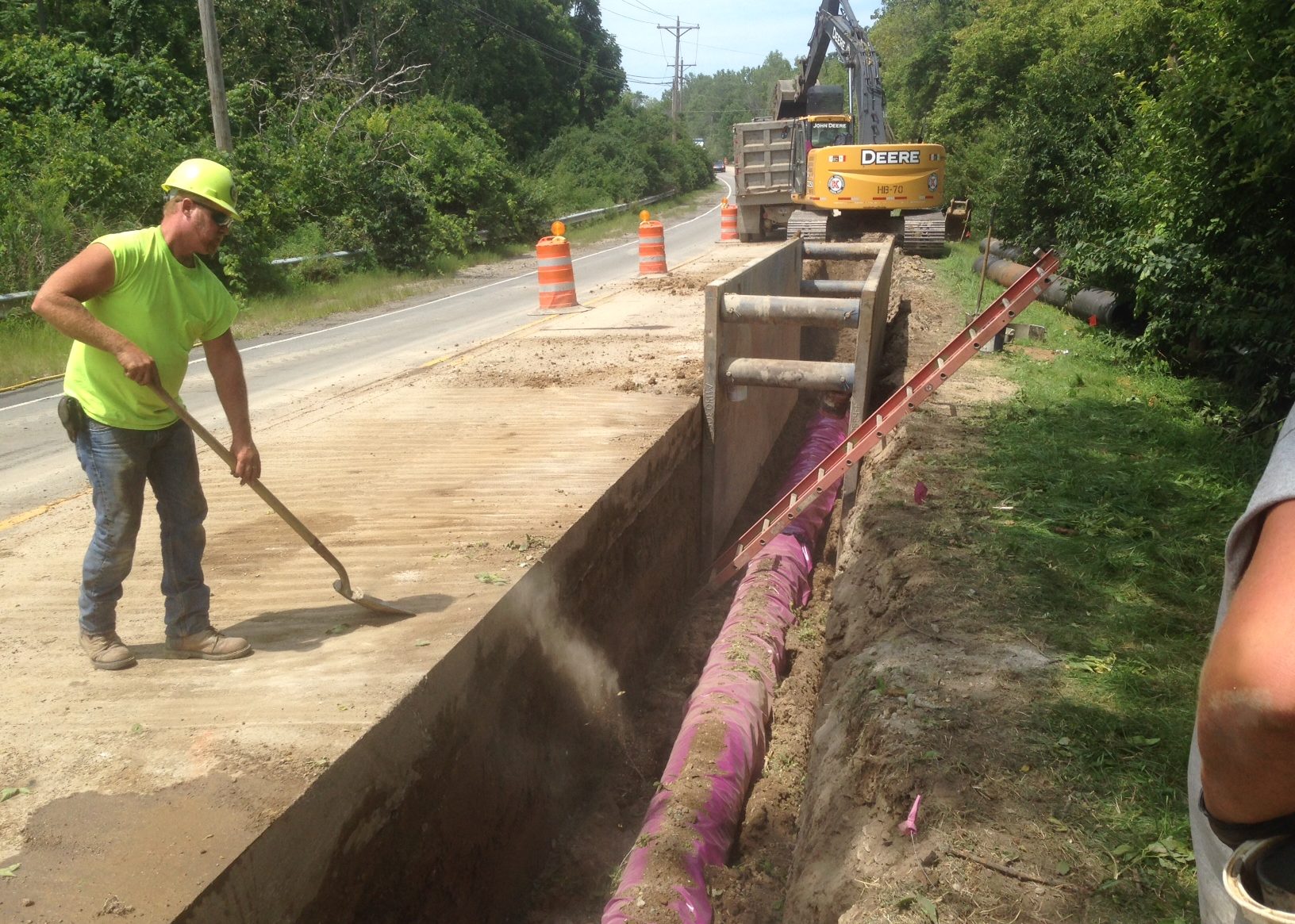 Dublin Road Water Plant Force Main
