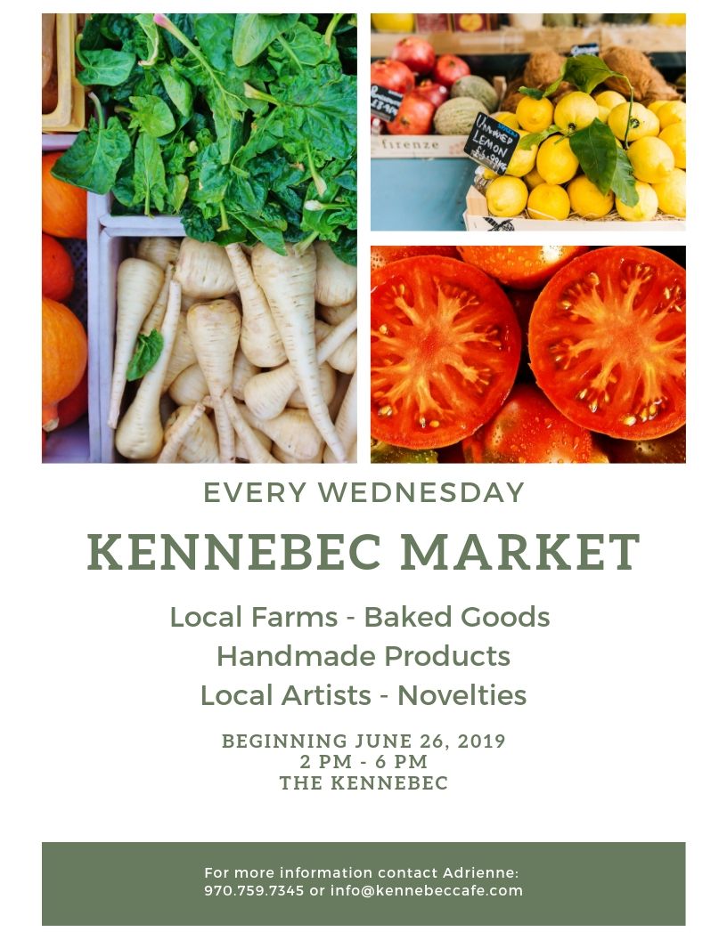 EVERY WEDNESDAY Kennebec Cafe