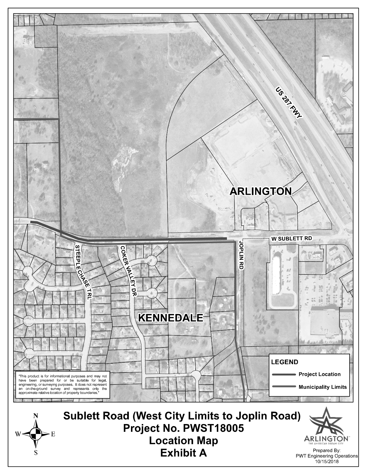Arlington to begin rebuild of Sublett Rd Joplin to Kennedale City