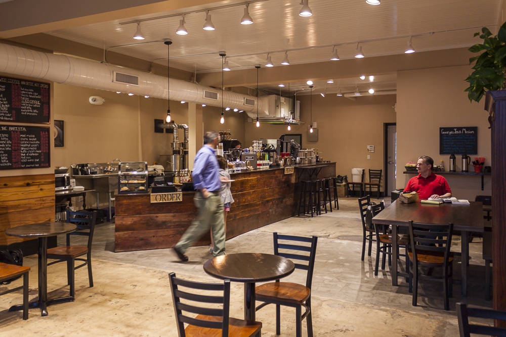 Java Coffee Shop Renovation on Durham’s Ninth Street Kennedy