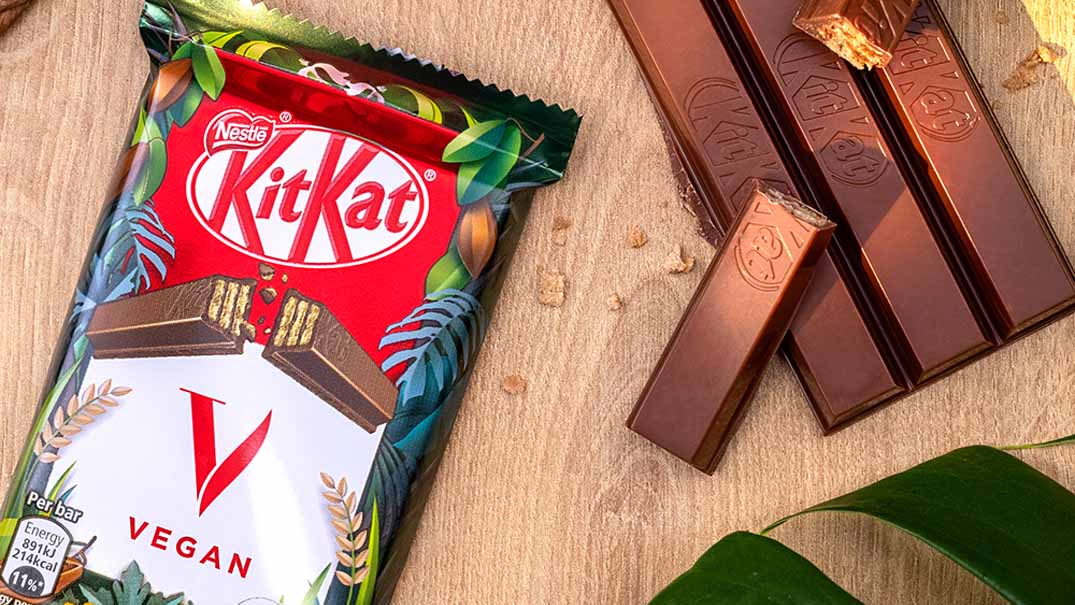 Nestlé rolls out new vegan KitKat Kennedy’s Confection