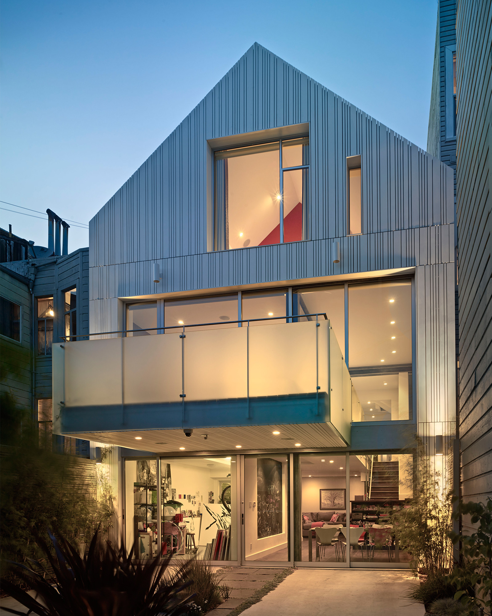 HQWalls Two Face Home Design in San Francisco Kennerly Architecture