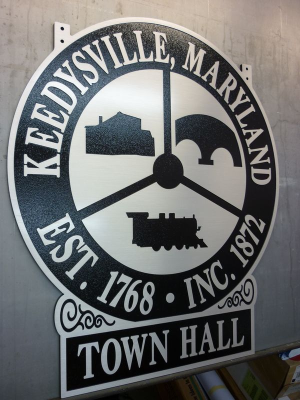 Keedysville Town Hall Sign Kenney Signs