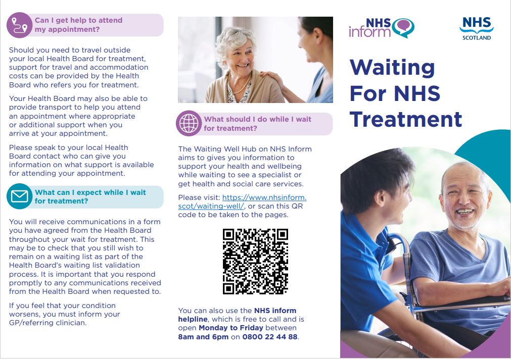 Kennoway Medical Group NHS Waiting Times Patient Information
