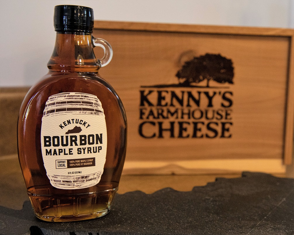 Kentucky Bourbon Maple Syrup Kenny's Farmhouse Cheese